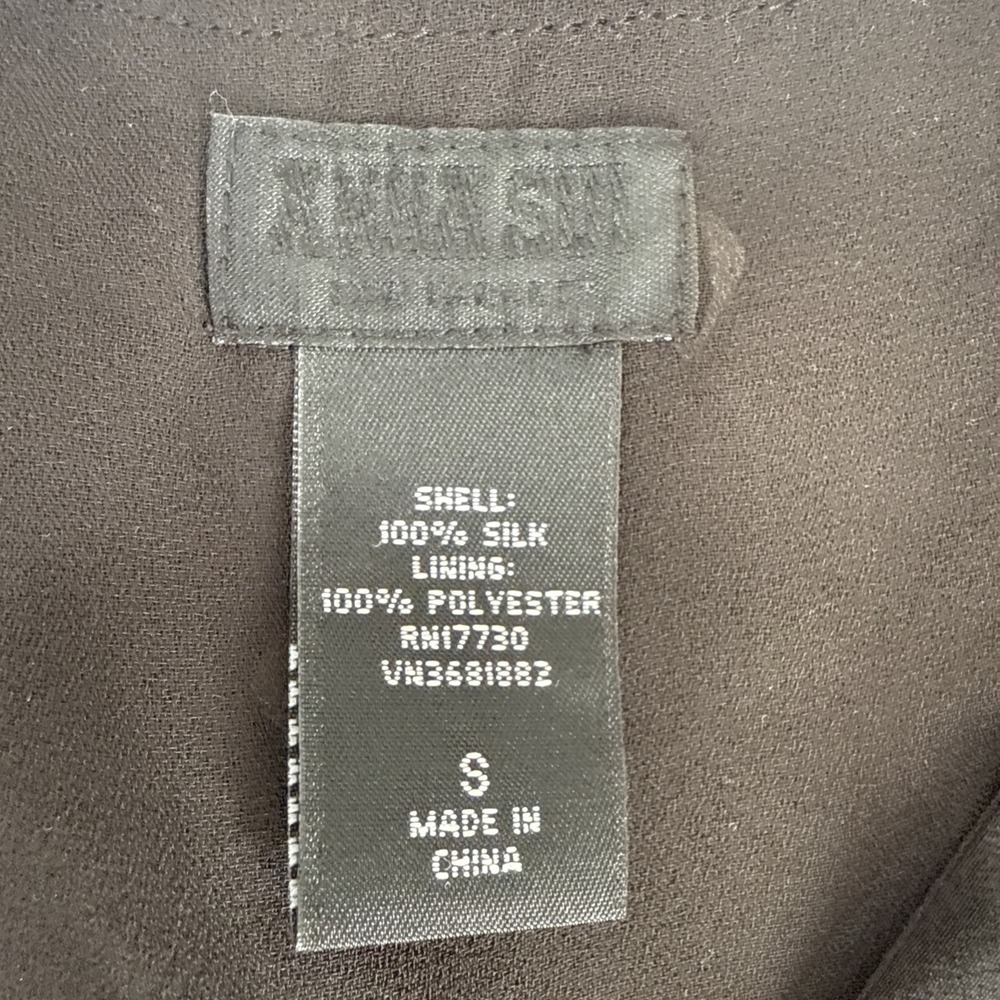 Anna Sui x Target Mini‎ Dress Womens S Silk Lined Wrap Boho Gossip Girl Inspired - Picture 9 of 13